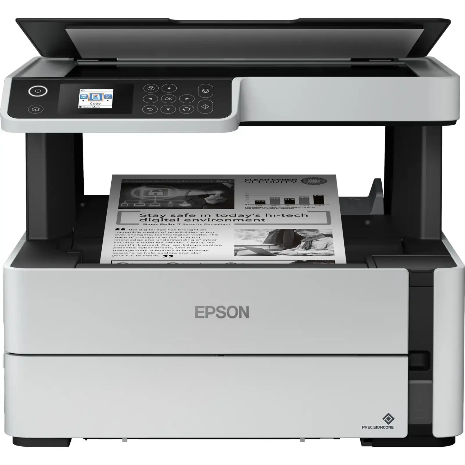 Багатофункційний пристрій А4 Epson M2140 Фабрика друку (C11CG27405) UA