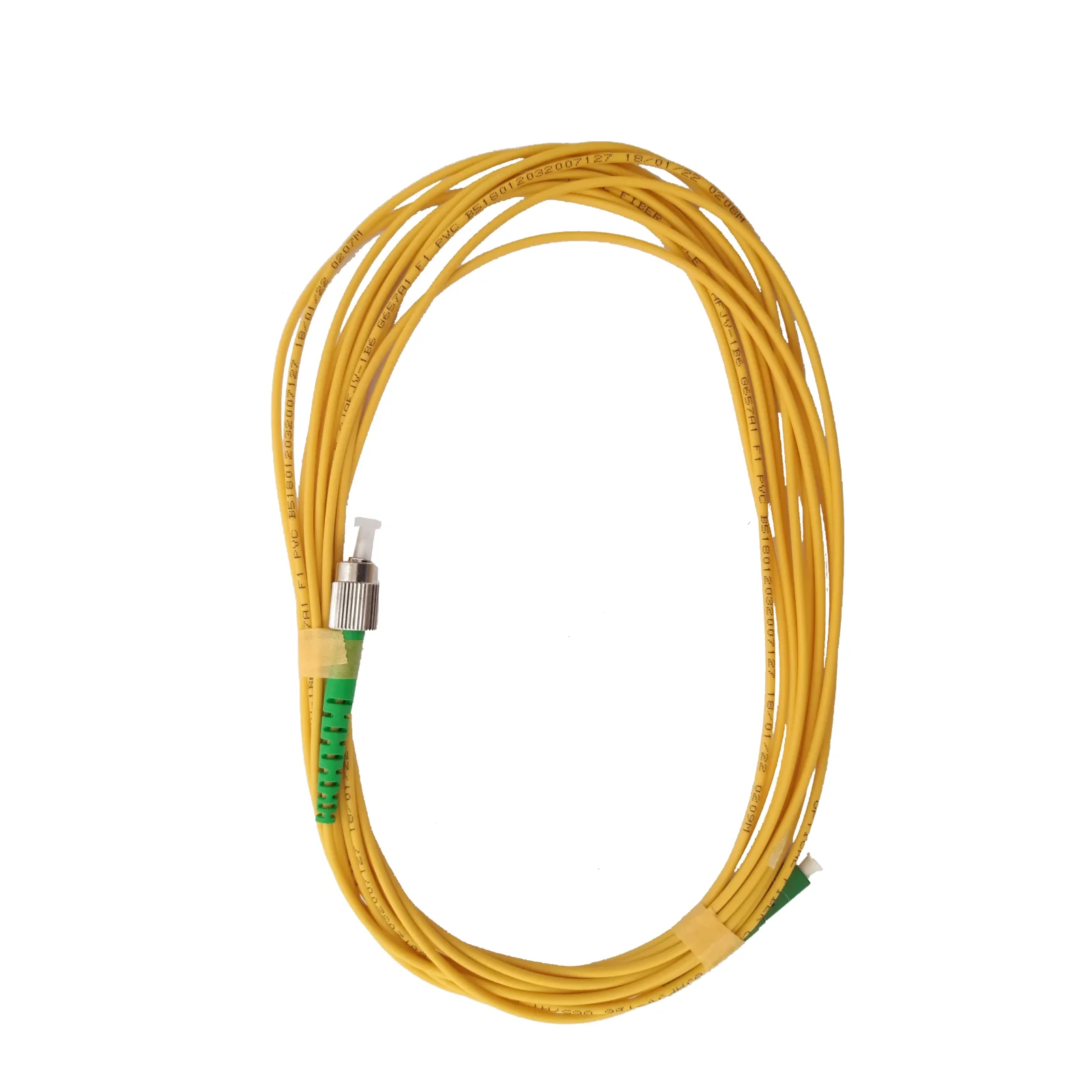 Патчкорд Abee LC/APC-FC/APC simplex, G657A, 2.0mm, 5m UA