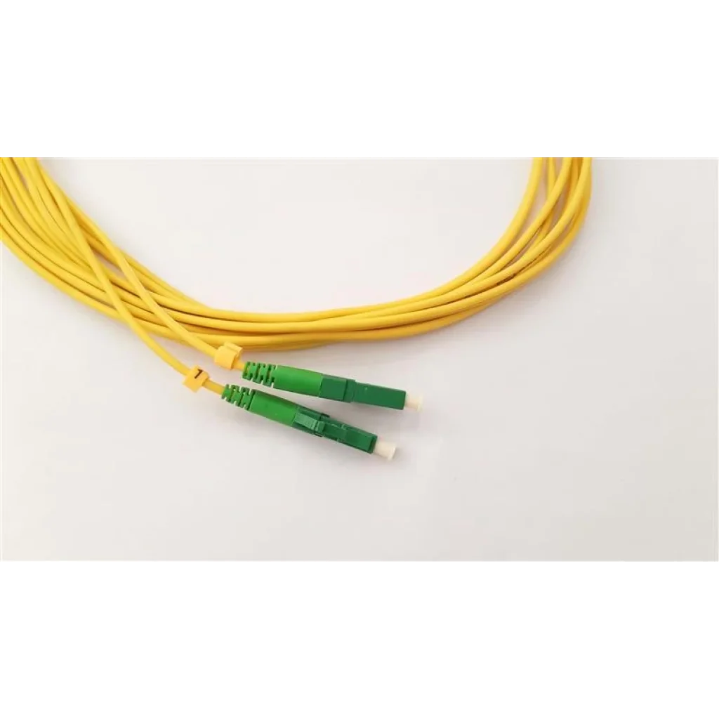 Патчкорд Abee LC/APC-LC/APC duplex, G657A, 2.0mm, 3m UA