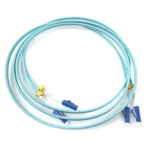Оптический патч-корд EServer LC-LC (MM, 50/125, OM3 LSZH), 2м, duplex, ES-LC-LC/UPC-2-MM-D UA