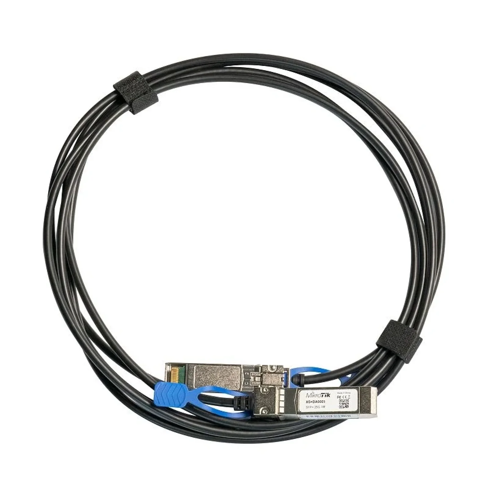 Кабель MikroTik XS+DA0001 (SFP, SFP+, SFP28, 1m, direct attach) UA