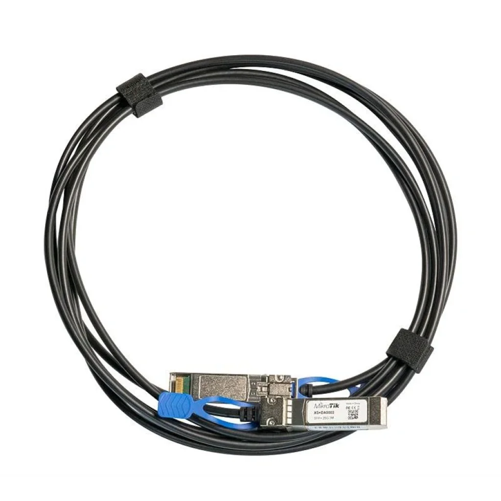 Кабель MikroTik XS+DA0003 (SFP, SFP+, SFP28, 3m, direct attach) UA