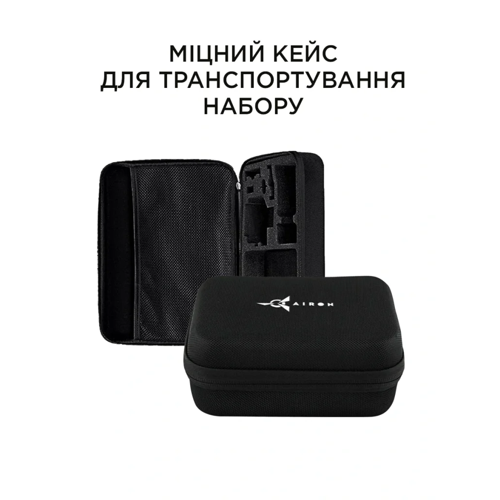 Набір тактичний: екшн-камера AIRON ProCam 7 Black з аксесуарами UA