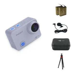 Набор блогера 12 в 1: экшн-камера AIRON ProCam 7 Touch с аксессуарами UA