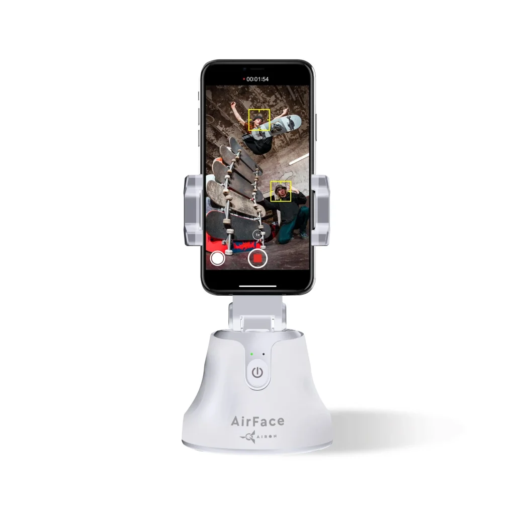 Держатель телефона 360° AirFace для TikTok, Instagram, Facebook, Zoom White