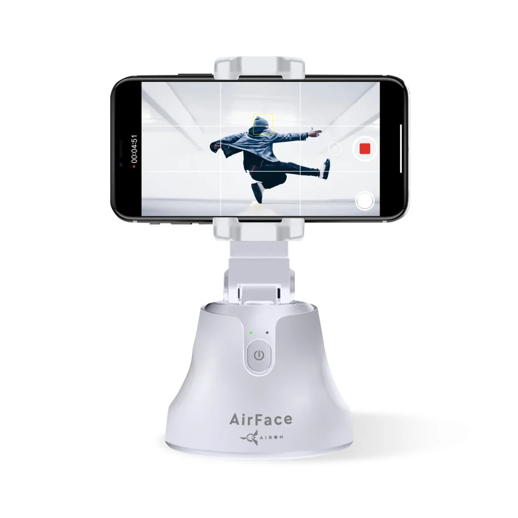 Держатель телефона 360° AirFace для TikTok, Instagram, Facebook, Zoom White