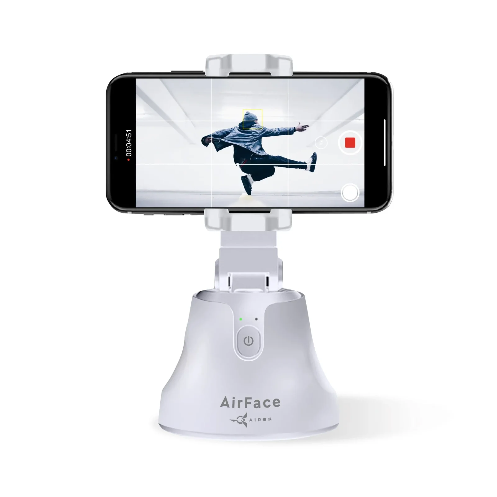 Держатель телефона 360° AirFace для TikTok, Instagram, Facebook, Zoom White