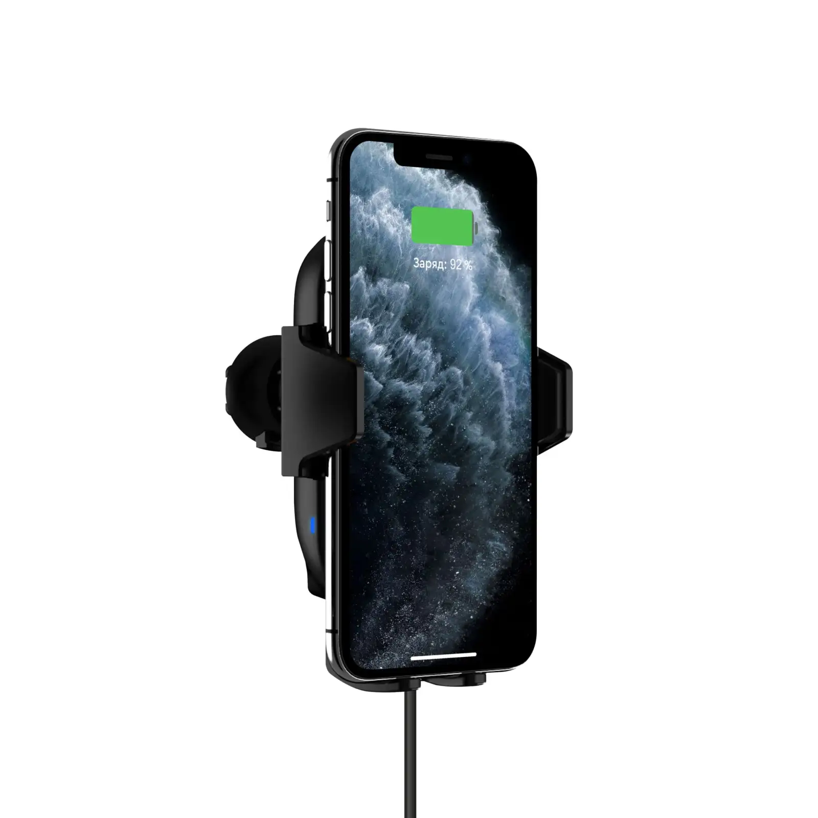 Бездротовий зарядний Qi тримач AirCharge в машину UA