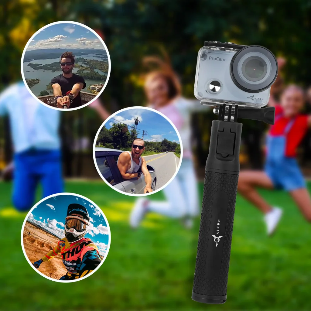 Монопод Power Bank AIRON AC120 для экшн-камер GoPro, AIRON, SONY, ACME, Xiaomi, SJCam, EKEN, ThiEYE UA