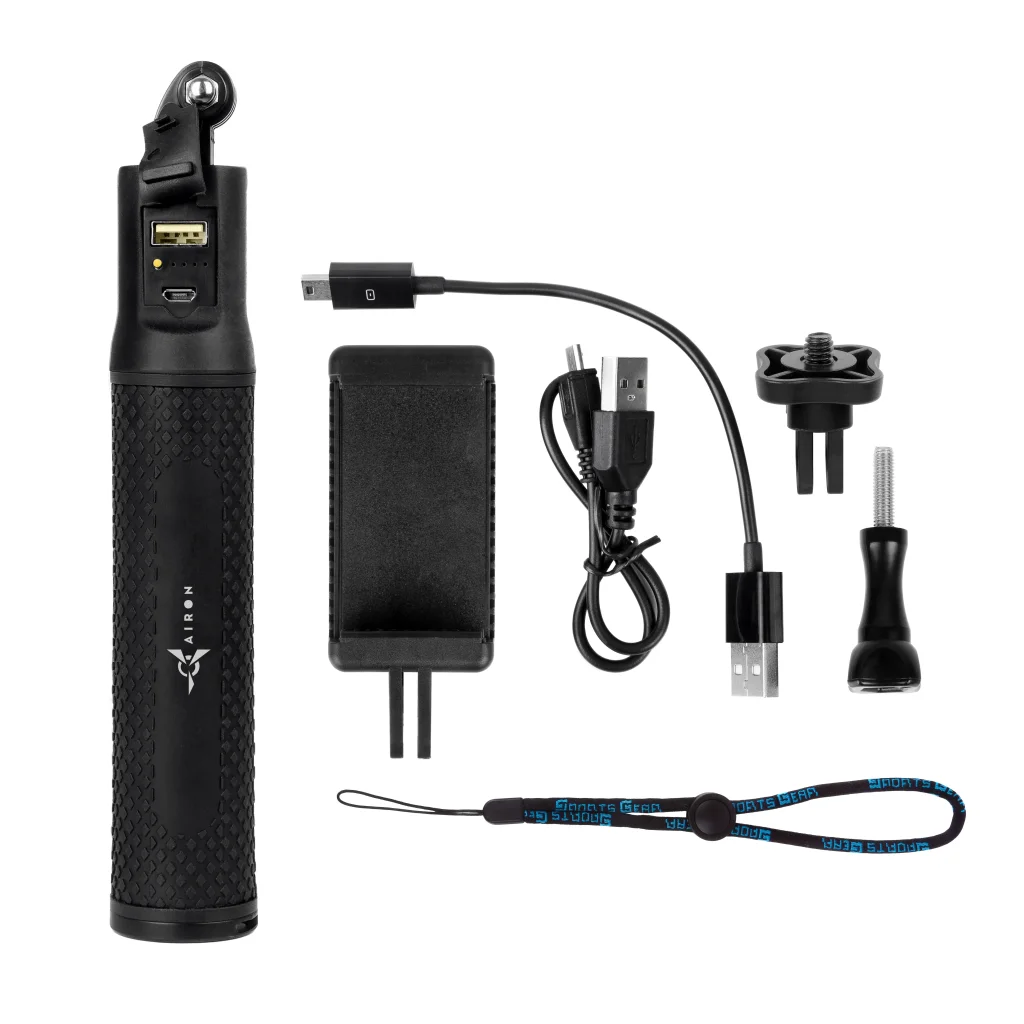 Монопод Power Bank AIRON AC120 для экшн-камер GoPro, AIRON, SONY, ACME, Xiaomi, SJCam, EKEN, ThiEYE UA