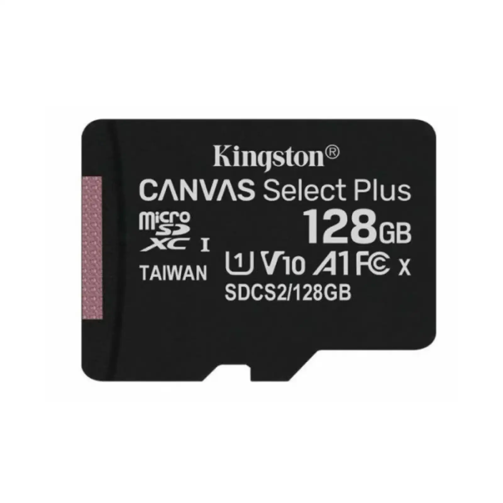 Карта памяти Kingston Select 100R 128G C10 UHS-I + адаптер