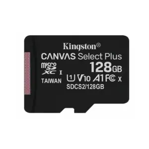 Карта памяти Kingston Select 100R 128G C10 UHS-I + адаптер
