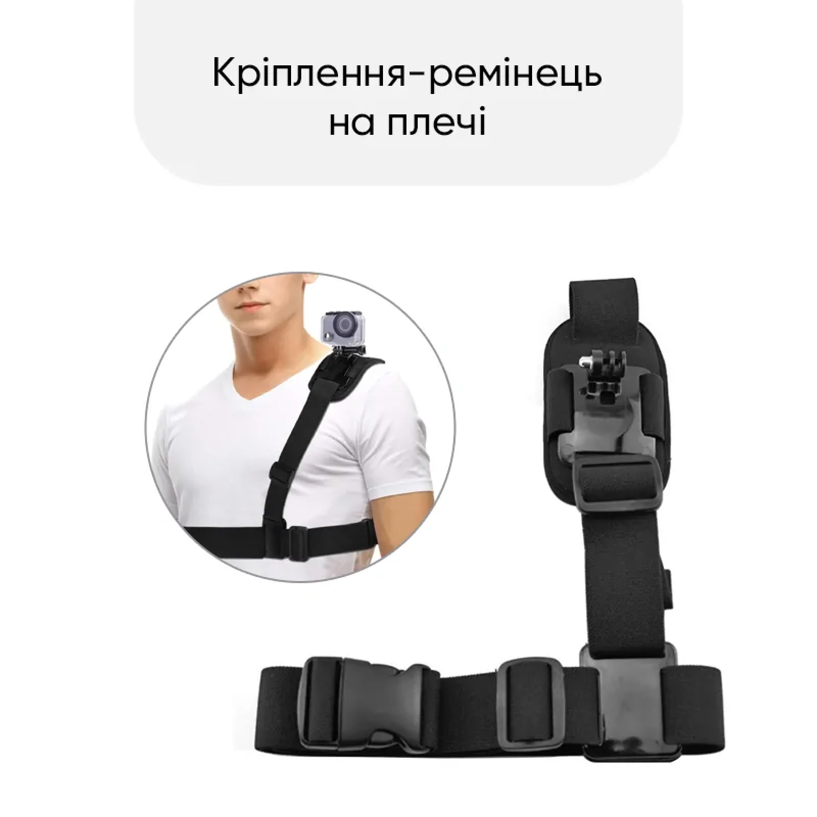 Набір кріплень AIRON ACS-6 на велосипед для екшн-камер GoPro, AIRON, SONY, ACME, Xiaomi, SJCam, EKEN, ThiEYE UA