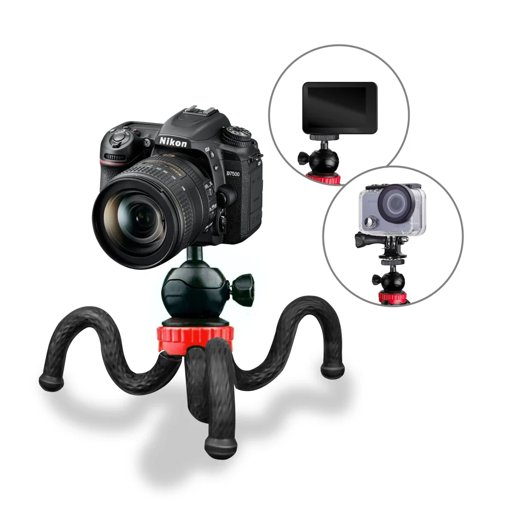 Гнучкий штатив AIRON AC74-2 (L) для екшн-камер GoPro, AIRON, SONY, ACME, Xiaomi, SJCam, EKEN, ThiEYE UA