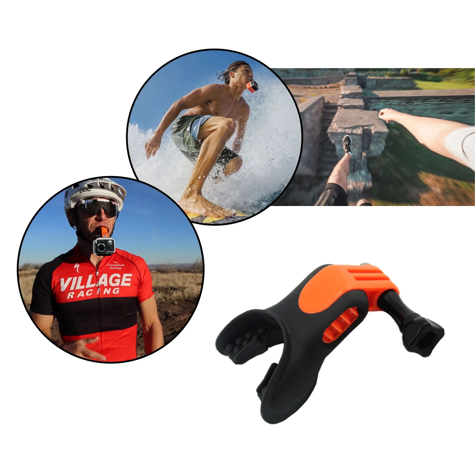 Кріплення капа AIRON AC169 для екшн-камер GoPro, AIRON, SONY, ACME, Xiaomi, SJCam, EKEN, ThiEYE UA