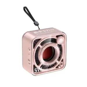 Портативна міні-колонка 5 Вт Рожевий DW12P Smartx UA