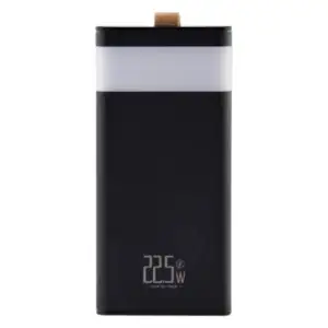 Зовнішній акумулятор LEVINO 50000 mAh з ліхтариком USB-C/USB-A/MicroUSB HP-N51B UA