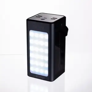 Зовнішній акумулятор Lugi HP-N40 50000 mAh із сонячною батареєю UA