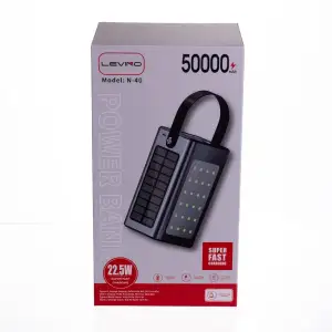 Внешний аккумулятор Lugi HP-N40 50000 mAh с солнечной батареей UA