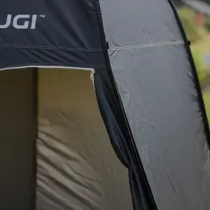 Намет душ-туалет для кемпінгу автомат 120×120×190 (см) LU-015DB Чорний Lugi