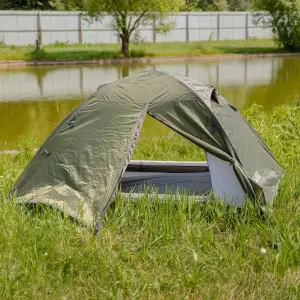 Намет двомісний 210×160×120 (см) кемпінговий туристичний LU-017 Хакі Lugi