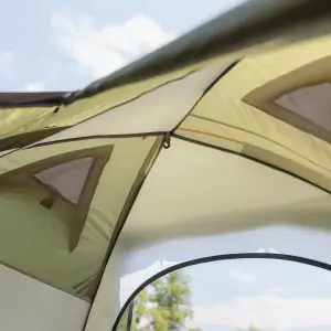 Намет двомісний 210×160×120 (см) кемпінговий туристичний LU-017 Хакі Lugi