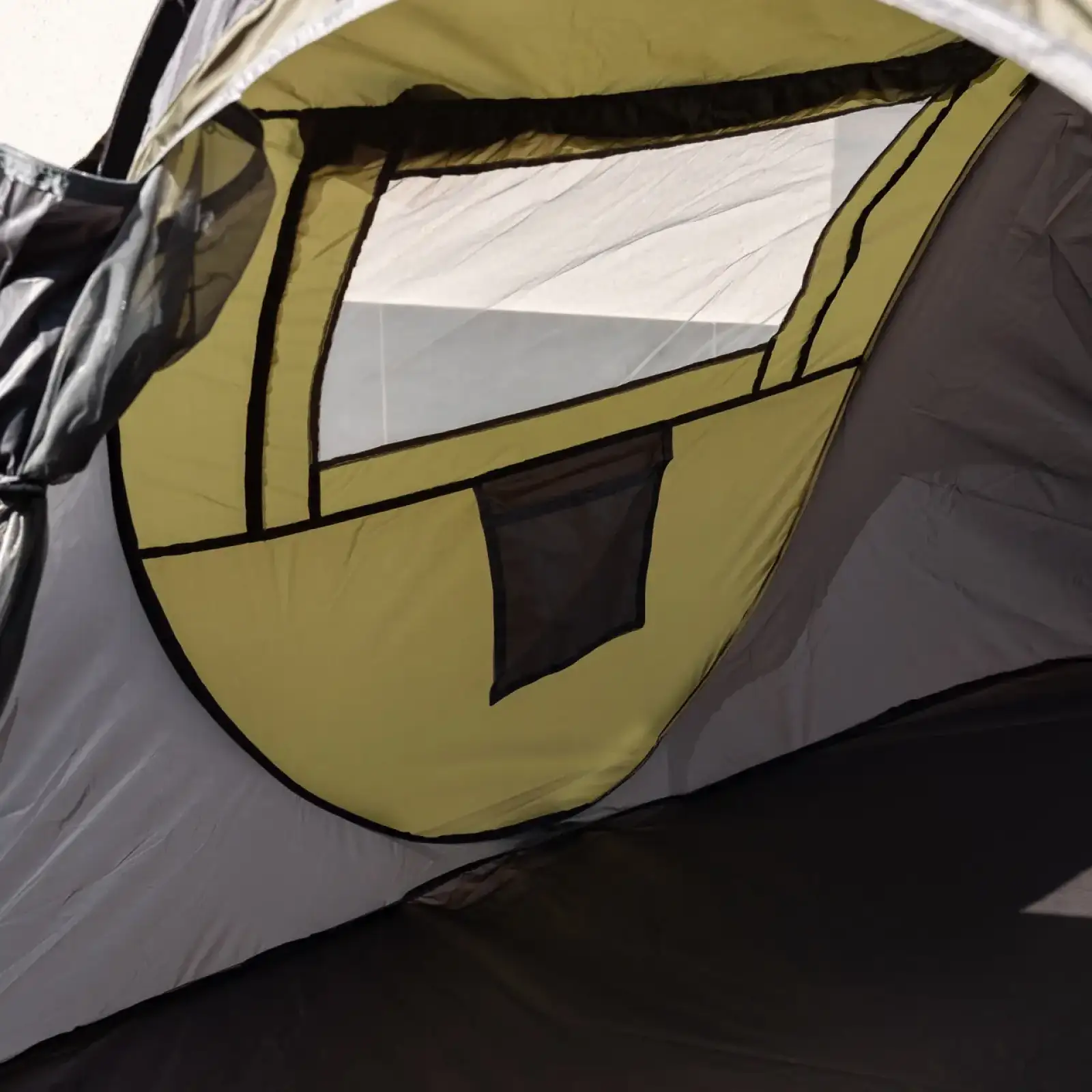 Намет туристичний 245×145×100 (см) кемпінговий для риболовлі 2 х місний Зелений LU-030GR Lugi