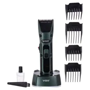 Машинка для стрижки професійна з 4 насадками VGR HP-V-696 UA