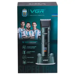 Машинка для стрижки професійна з 4 насадками VGR HP-V-696 UA