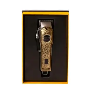 Машинка для стрижки Sokany акумуляторна з 4 насадками та USB золото SK-LF-9976 (SKLF9976GL) UA