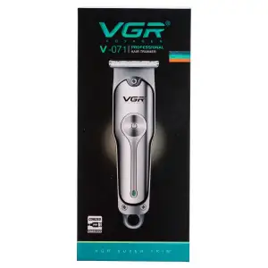 Машинка для стрижки волосся акумуляторна Сріблястий VGR HP-V-071 UA