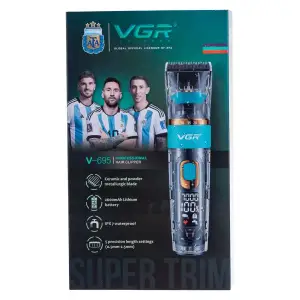Машинка для стрижки професійна Синій VGR HP-V-695 UA