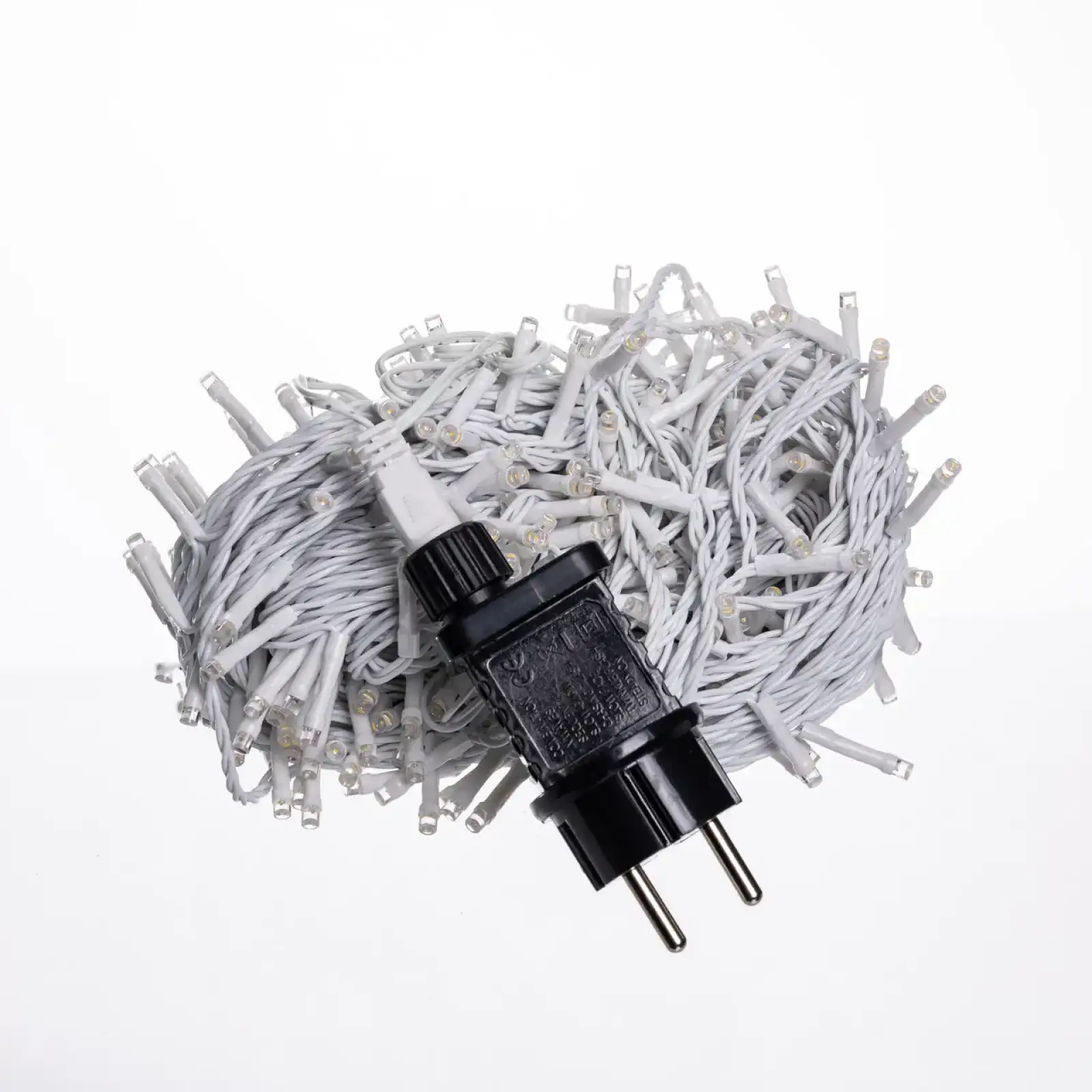 Гирлянда Нить уличная 30 м 300 LED белый провод Желтый CF300L30MWY Garlando UA