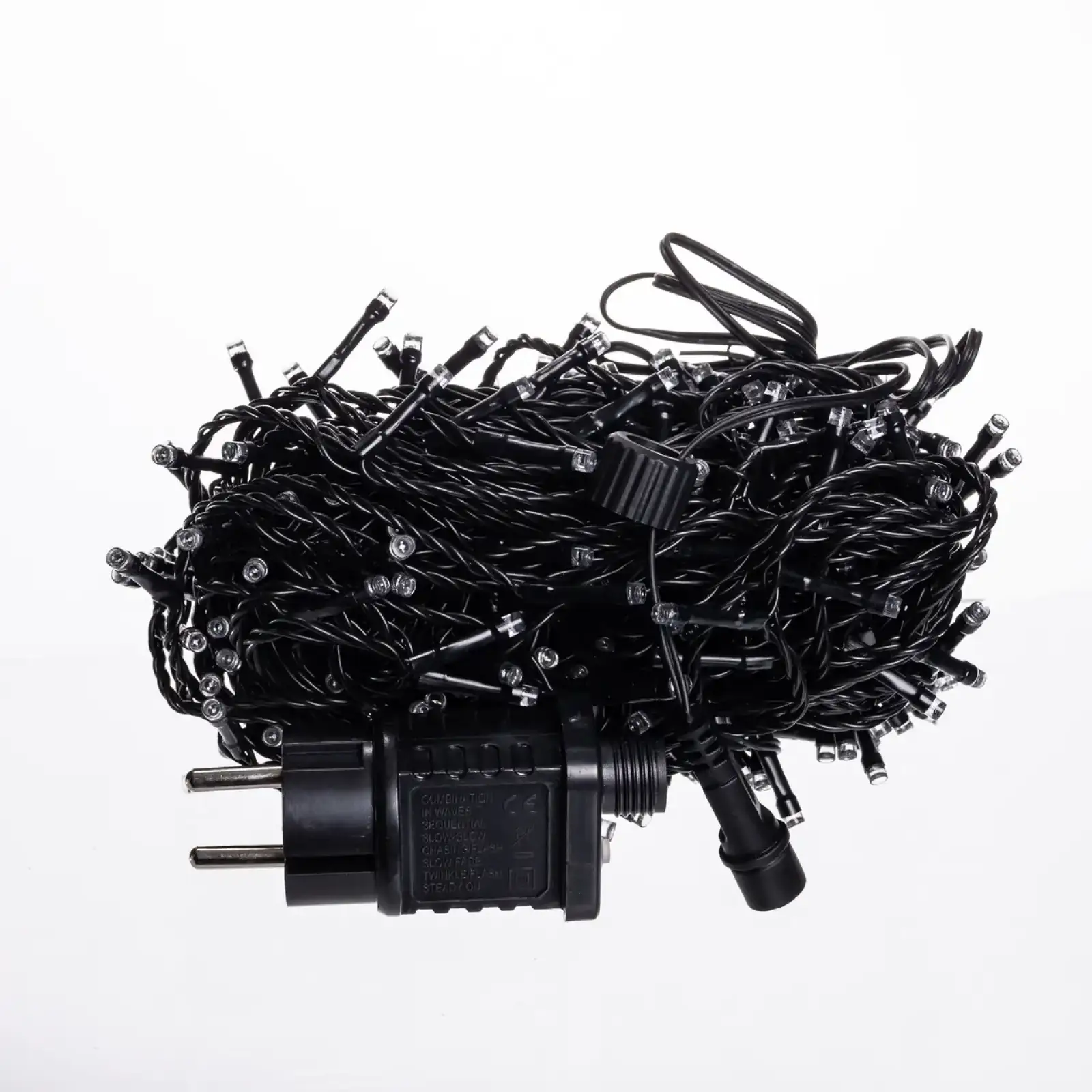 Гірлянда Нитка вулична 30 (м) 300 LED чорний провід Синій CF300L30MBBL Garlando UA