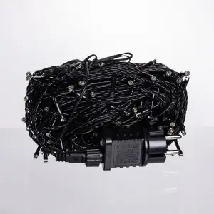 Гірлянда Нитка вулична 30 (м) 300 LED чорний провід Жовтий CF300L30MBY Garlando UA