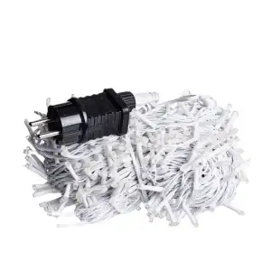 Гірлянда Різдвяна фея вулична 50 м 500 LED білий провід Жовтий CF500L50MWY Garlando UA