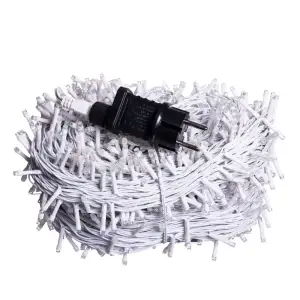 Гірлянда Різдвяна фея вулична 100 м 1000 LED білий провід Мультиколір CF1000L100MWML Garlando UA