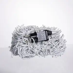 Гірлянда Різдвяна фея вулична 50 м 500 LED білий провід Білий CF500L50MWW Garlando UA