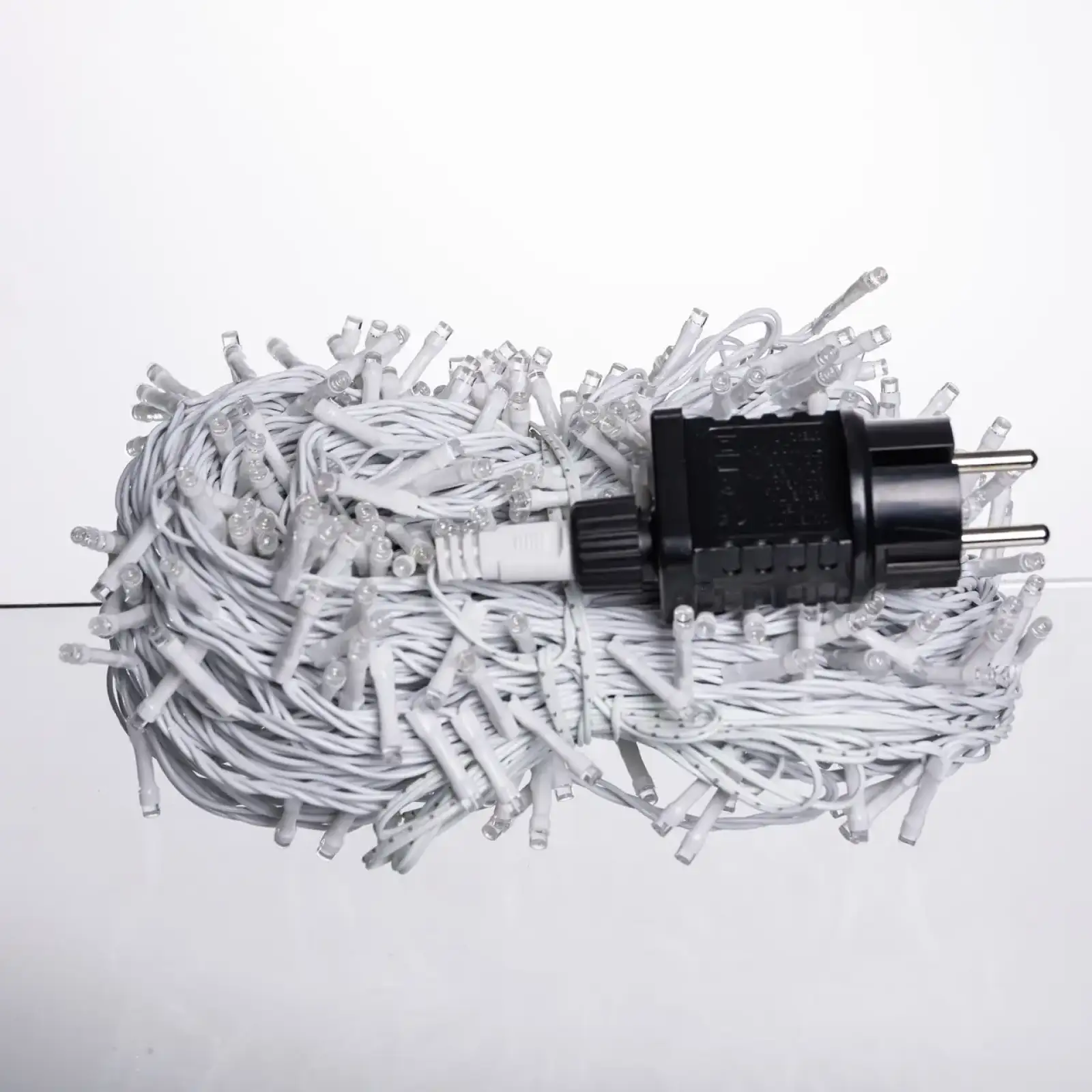 Гірлянда Різдвяна фея вулична 50 м 500 LED білий провід Синій CF500L50MWBL Garlando UA