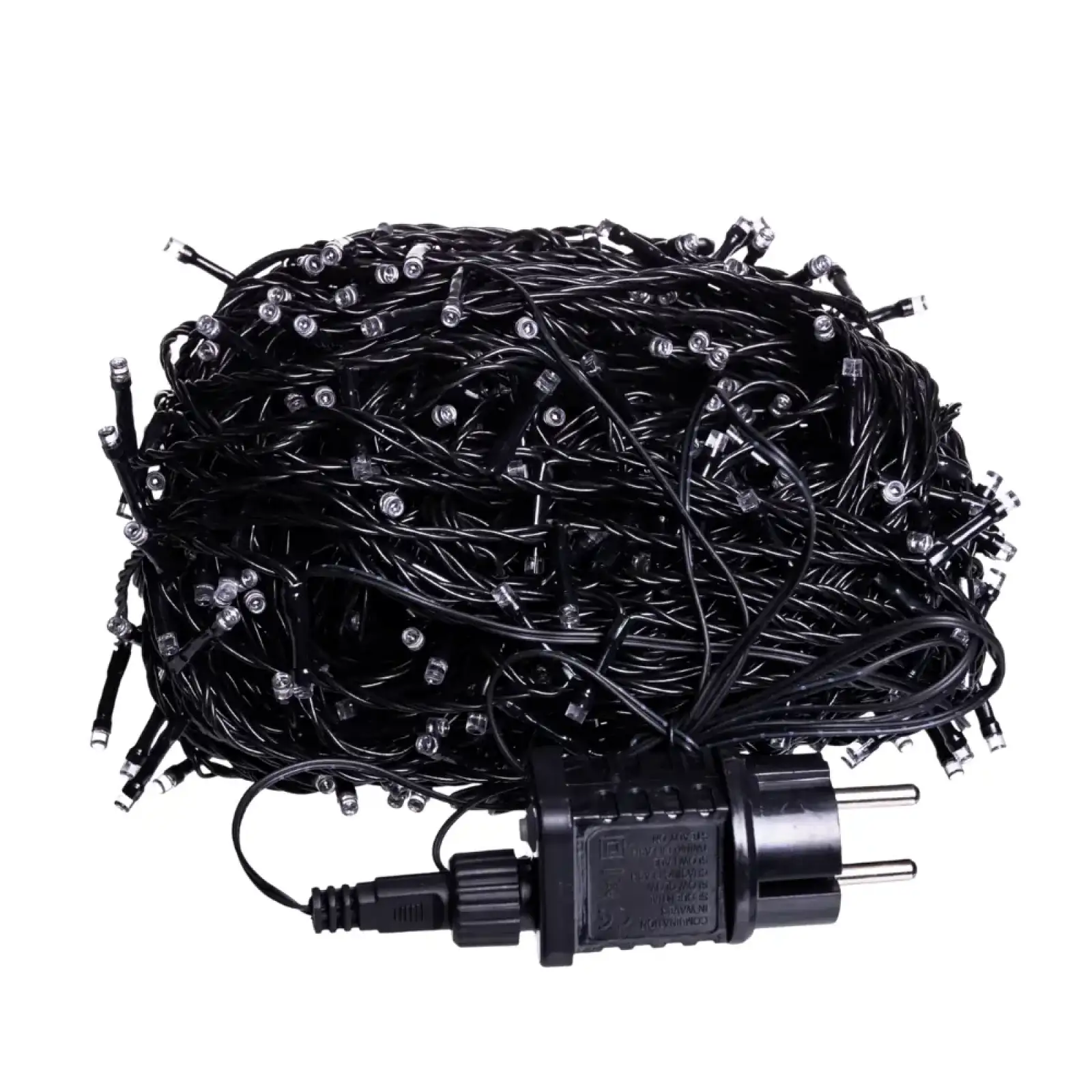 Гірлянда Різдвяна фея вулична 50 (м) 500 LED чорний провід Синій CF500L50MBBL Garlando UA
