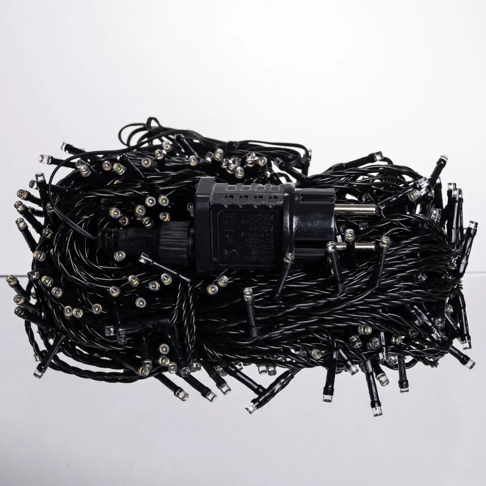 Гірлянда Різдвяна фея вулична 50 (м) 500 LED чорний провід Жовтий CF500L50MBY Garlando UA
