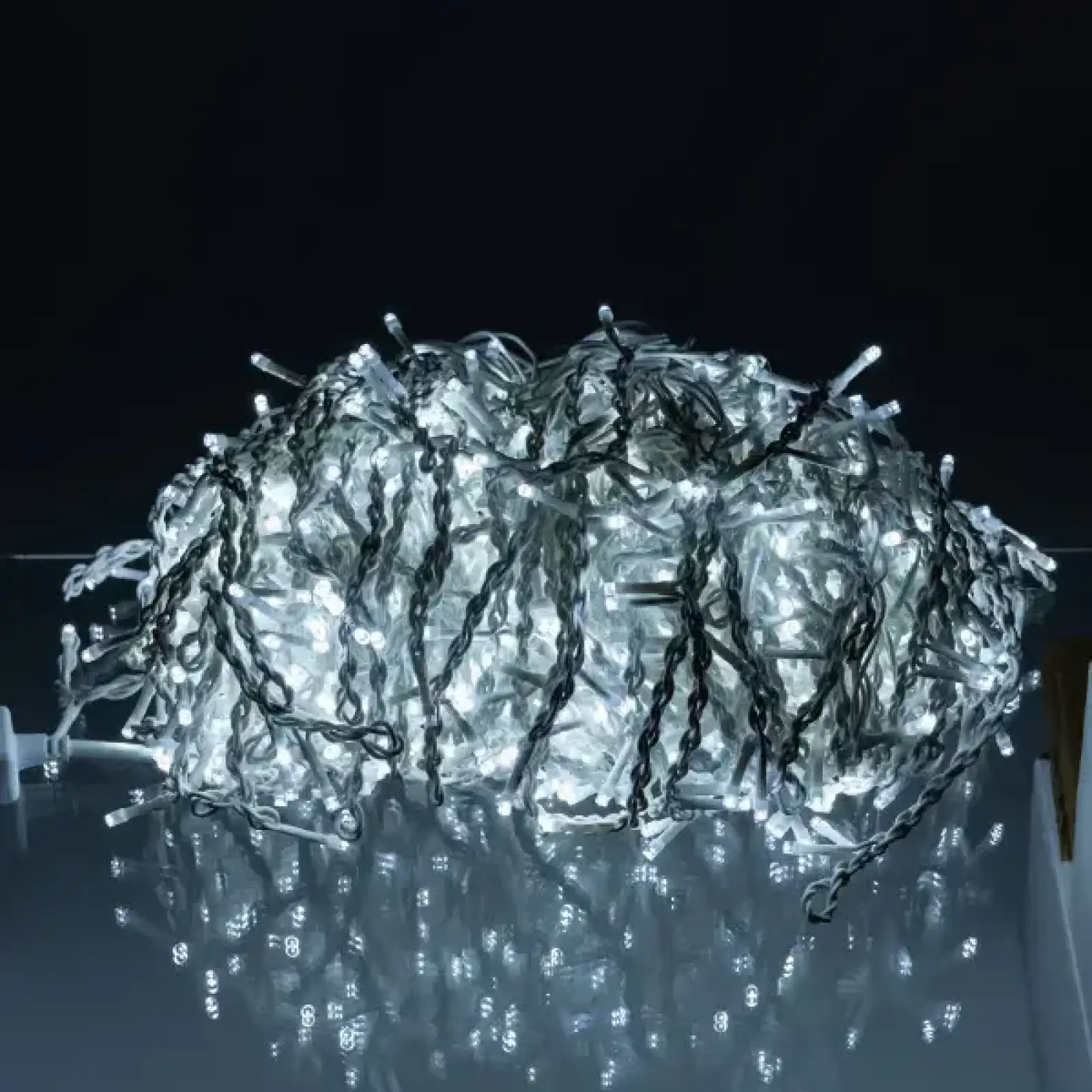Уличная гирлянда Бахрома 50 м 600 LED белый провод Белый 50MWW Garlando UA