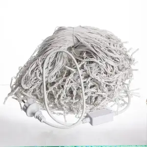 Уличная гирлянда Бахрома 50 м 600 LED белый провод Мультиколор 50MWML Garlando UA
