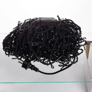 Вулична гірлянда Бахрома 50 м 840 LED чорний провід Мультиколор 50MBML Garlando UA