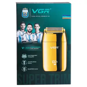 Электробритва шейвер с led-индикатором аккумуляторная VGR HP-V-399 UA