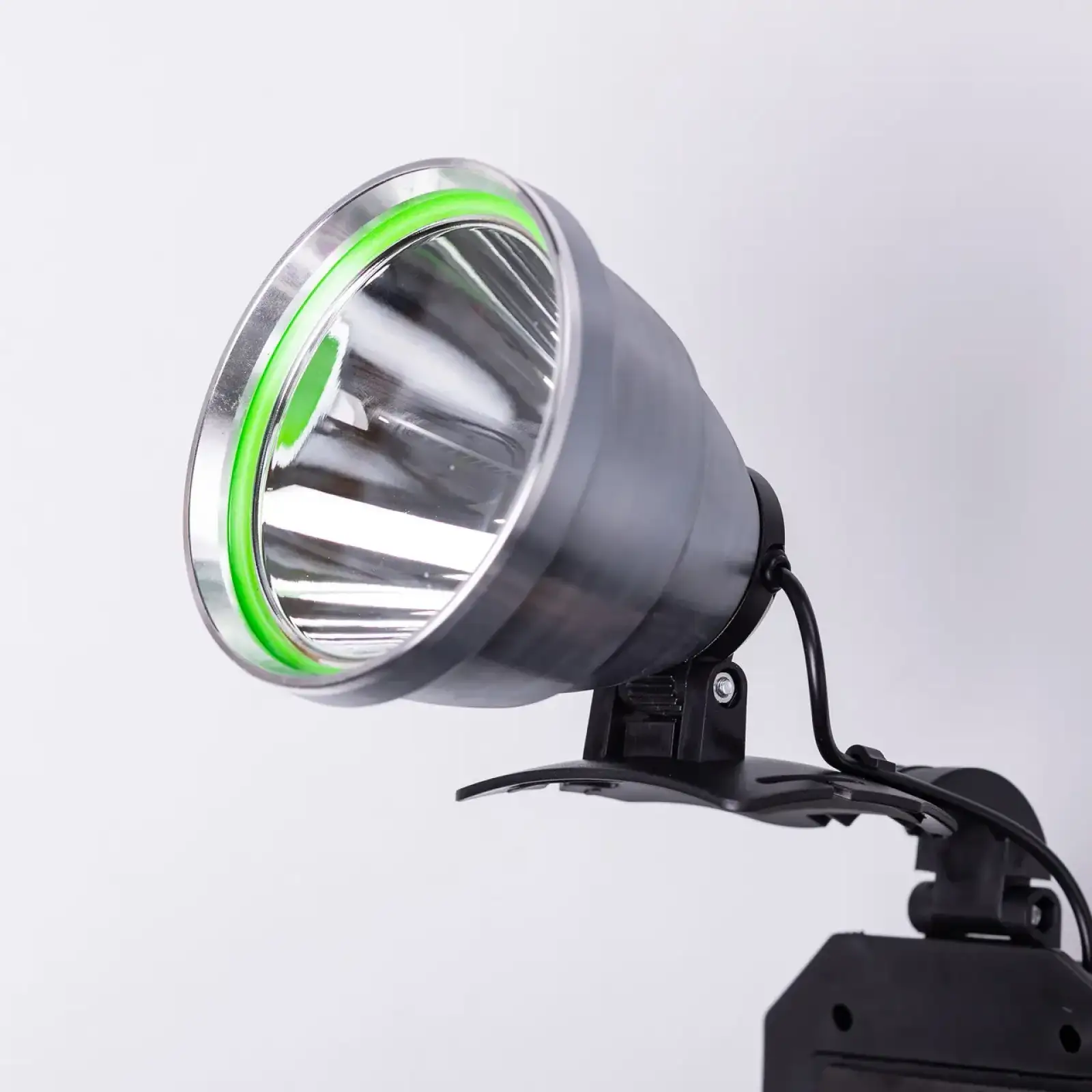 Налобний ліхтар акумуляторний зі швидкою зарядкою 16х10х13 см LED зарядка від сонячної панелі HP-JG-5 Lugi