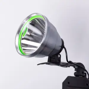Налобний ліхтар акумуляторний зі швидкою зарядкою 16х10х13 см LED зарядка від сонячної панелі HP-JG-5 Lugi