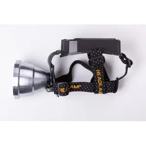 Налобний ліхтар акумуляторний зі швидкою зарядкою 16х10х13 см LED зарядка від сонячної панелі HP-JG-5 Lugi