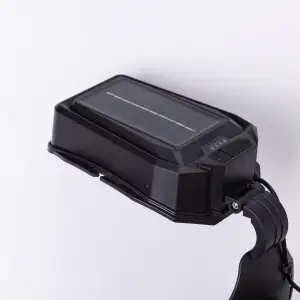Налобний ліхтар акумуляторний зі швидкою зарядкою 16х10х13 см LED зарядка від сонячної панелі HP-JG-5 Lugi