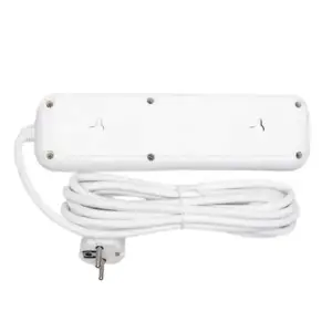 Мережевий фільтр-подовжувач 3 розетки 3xUSBxA 1xUSB-C 3м білий HP-5-33 Yiwu UA